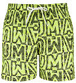 Puma Badeshorts - Lemon/Sort