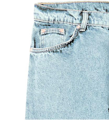 Grunt Jeans - GrStreet Loose Disco - Light Blue