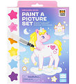 Tiger Tribe Farvesæt - Paint A Picture Set - Unicorn Skies