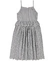 Tommy Hilfiger Kjole - Strap Dress - Dark Night Navy Stripes
