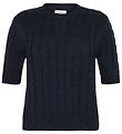 Grunt T-shirt - Knitted - Horror - Navy