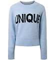 Hound Bluse - Strik - Light Blue