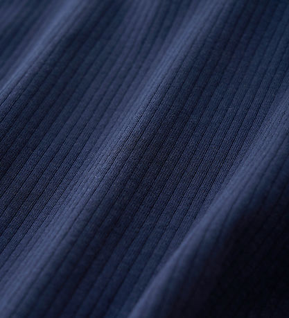En Fant Bluse - Rib - Indigo Blue