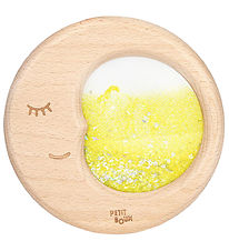 Petit Boum Sanselegetøj - Træ - Flow Moon - Gul