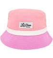 Lil' Boo Copenhagen Bøllehat - Block - Pink/Lilla