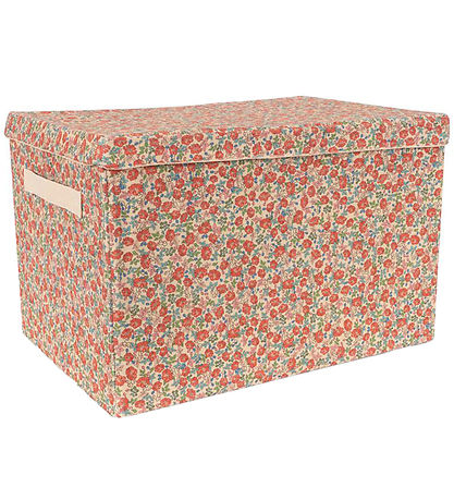 Konges Sløjd Opbevaringskurv - Stor - Kaluka/Blomster