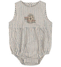 Konges Sløjd Sommerdragt - Elliot - Stripe Bluie