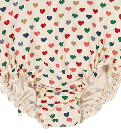 Konges Sløjd Sommerdragt - Strap - Coeur Color/Hjerter