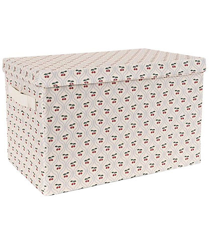 Konges Sløjd Opbevaringskurv - Lille - Cherry Motif
