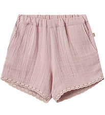Wheat Shorts - Musselin - Eileen - Lavender Mist m. Blonder