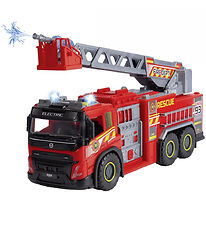 Dickie Toys Brandbil - Giant Fire Truck - Lys/Lyd
