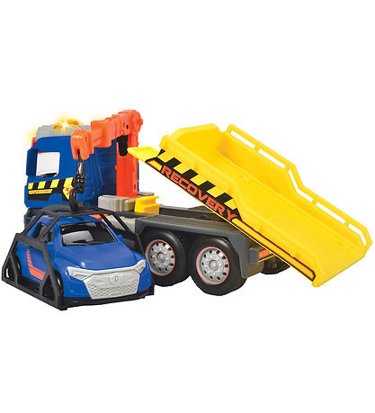 Dickie Toys Lastbil - Action Truck - Recovery - Lys/Lyd