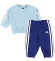 adidas Performance Sweatsæt - I 3S FT JOG 240 - GLOBLU/WHITE