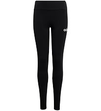 adidas Performance Leggings - JG LIN LEG 230 - Sort/Hvid