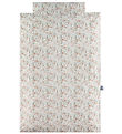 Nørgaard Madsens Sengetøj - Baby - Off White m. Beige og Brune B