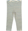 Petit Piao Leggings - Sum - Blue Mirage/Off White