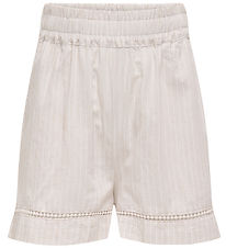 Kids Only Shorts - KogDaimi - Feather Gray/White