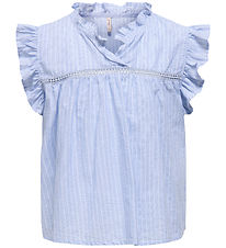 Kids Only Top - KogDaimi - Cashmere Blue/White