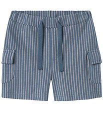 Name It Shorts - NbmHelmar - Blue Mirage m. Striber