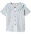 Lil Atelier T-shirt - NmfHazelle - Zen Blue