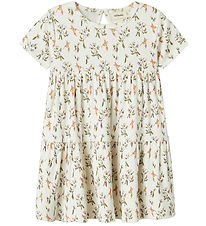 Lil Atelier Kjole - NmfLavo - Coconut Milk/Humming Bird