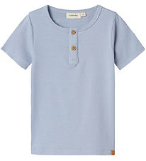 Lil Atelier T-shirt - NmmLalo - Zen Blue