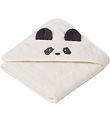 Liewood Babyhåndklæde - 70x70 cm - Albert - Panda Creme De 