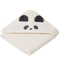Liewood Babyhåndklæde - 70x70 cm - Albert - Panda Creme De 