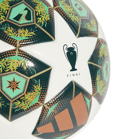 adidas Performance Fodbold - UCL MINI - WHITE/SHAGRN/SSLIME