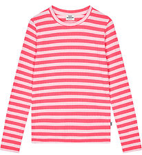 Mads Nørgaard Bluse - Rib - Talika - Knockout Pink/Blushing Brid
