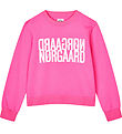 Mads Nørgaard Sweatshirt - Talinka - Knockout Pink m. Logo