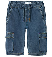 Name It Shorts - NmmBen - Mørkeblå Denim