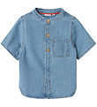 Name it T-shirt - NmmFido - Light Blue Denim/STRIPES