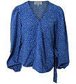 Hound Bluse - Wrap Top - Marine