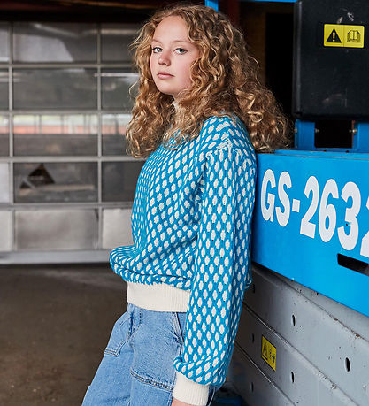 Hound Bluse - Strik - Turquoise