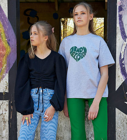Hound Bluse - Crepe Top - Sort