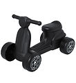 Plasto Scooter med Lydløse Hjul - Sort