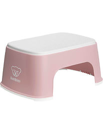 BabyBjörn Stool - Pink/White