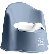 BabyBjörn Potty chair - Grey Blue/White