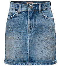 Kids Only Nederdel - KogStella - Light Blue Denim