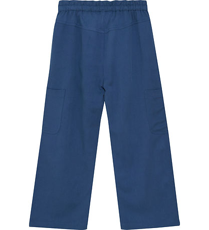 Minymo Bukser - Lyocell - True Blue