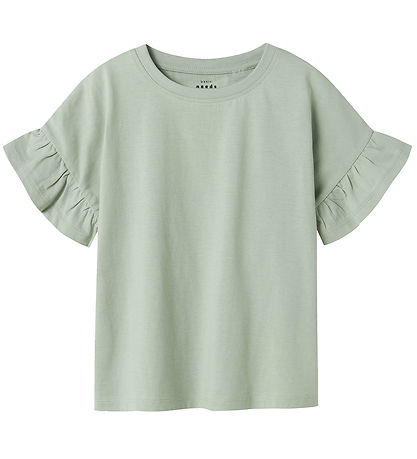 Name It T-shirt - NkfVilukka - Aqua Gray