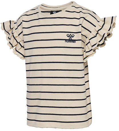 Hummel T-shirt - hmlAjma - Whitecap Gray