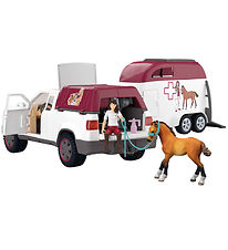 Schleich Horse Club - Mobiel Dierenarts m. Aanhangwagen - 42704 