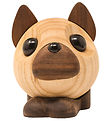 FableWood Pick-Me-Up Fransk Bulldog - Benny - 10 cm - Natur