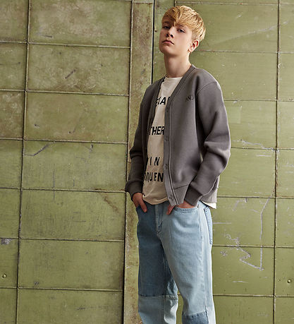 Hound Cardigan - Sweat - Grey