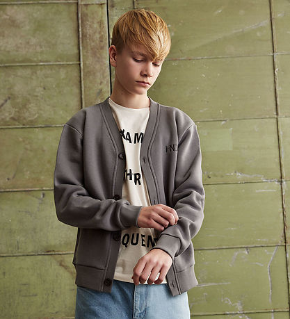 Hound Cardigan - Sweat - Grey