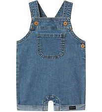 Name It Smækbukser - Hør/Bomuld - NbmLou - Mørkeblå Denim