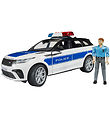 Bruder Polizeiauto - Range Rover Velar m. Licht/Sound und fährt 