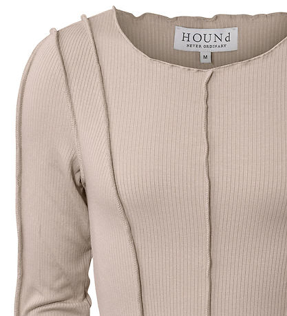 Hound Kjole - Fitted - Sand